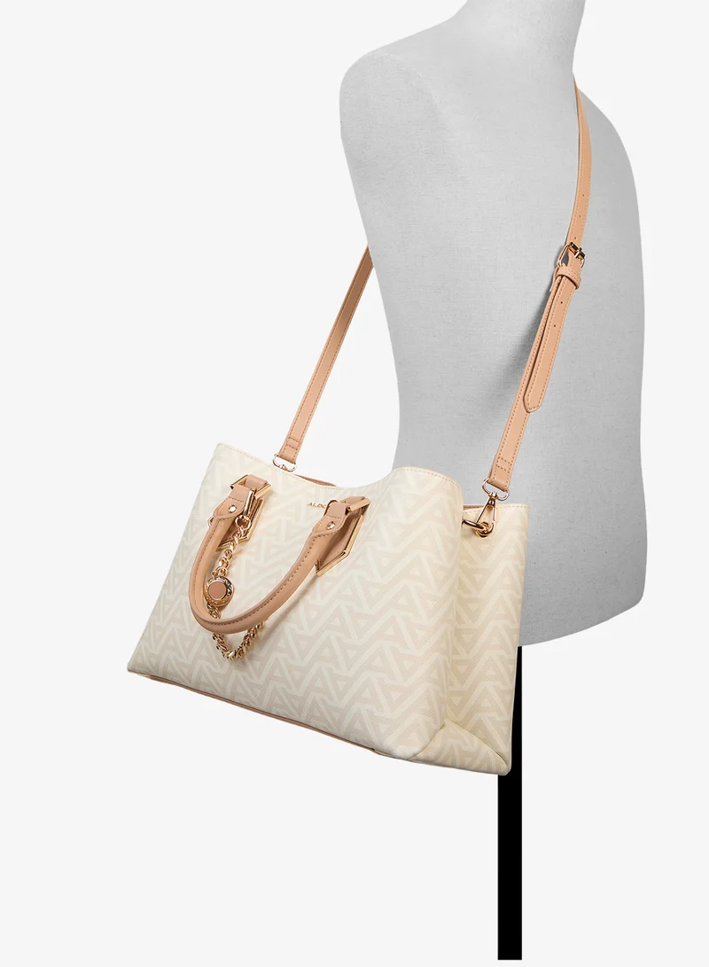 ALDO  Baeli Top Handle Zip Through Satchel Bag for Women | Best Price UAE